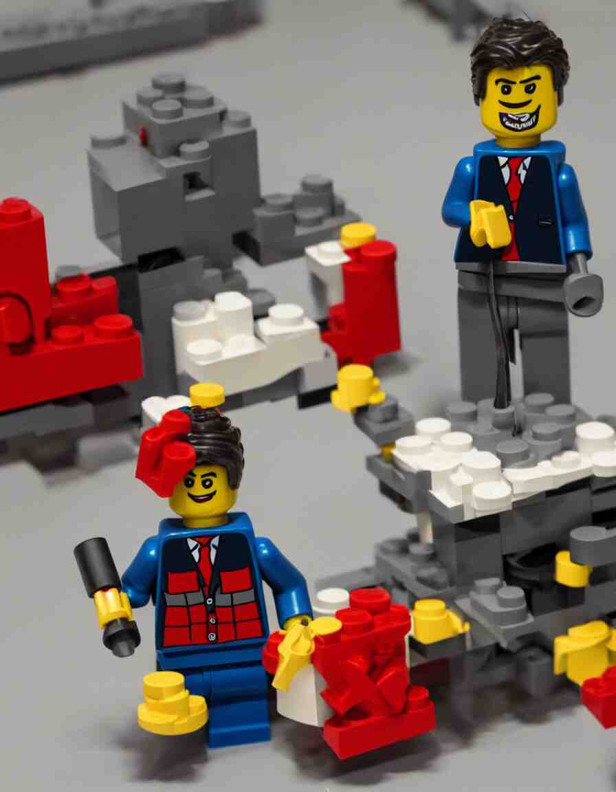 LEGO MOC of Justin Trudeau