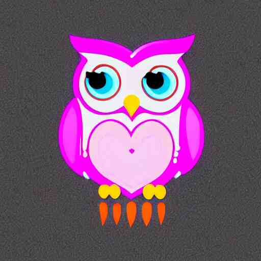 love owl sticker 