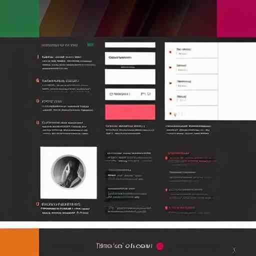 sleek website interface with glowing colors, modernistic, minimal 