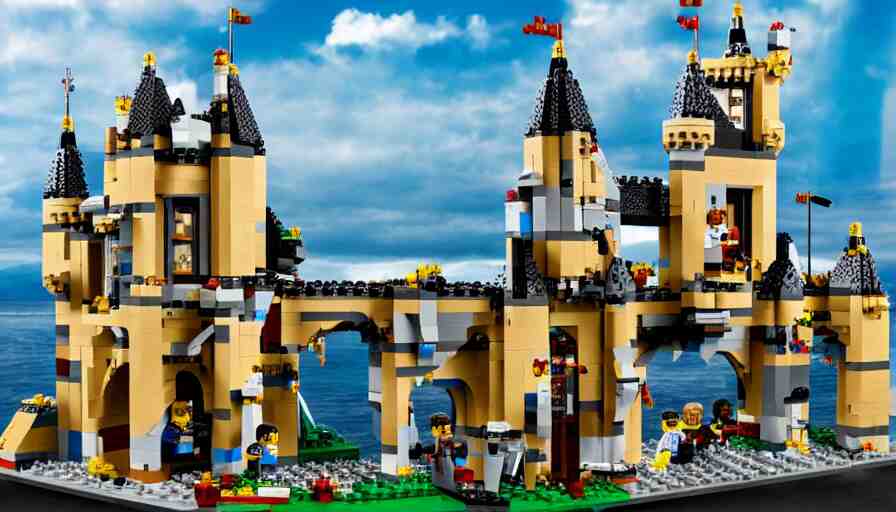 lego castle, 8K