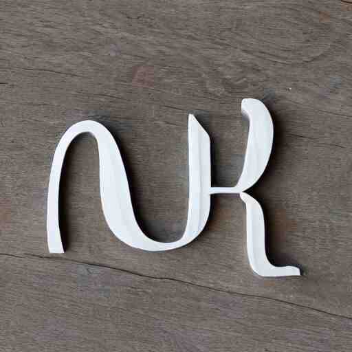 letter m carving 