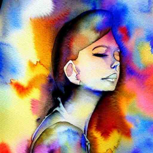 dreaming in watercolor, trending on artstation, award winning 