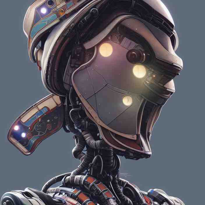 symmetry!! portrait of a robot astronaut, floral! horizon zero dawn machine, intricate, elegant, highly detailed, digital painting, artstation, concept art, smooth, sharp focus, illustration, art by artgerm and greg rutkowski and alphonse mucha, 8 k 