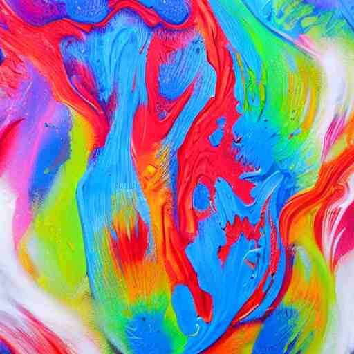 dutch pour acrylic paint pouring pattern 