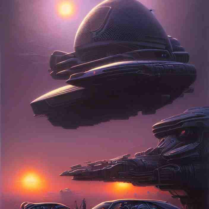 cinematic view of a vehicle from left, futuristic, robotic enhancements, desaturated, tim hildebrandt, wayne barlowe, bruce pennington, donato giancola, larry elmore, oil on canvas, masterpiece, trending on artstation, featured on pixiv, cinematic composition, dramatic, beautiful lighting, sharp, details, hyper - detailed, hd, hdr, 4 k, 8 k 