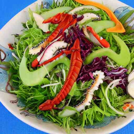 anime lizard tail salad