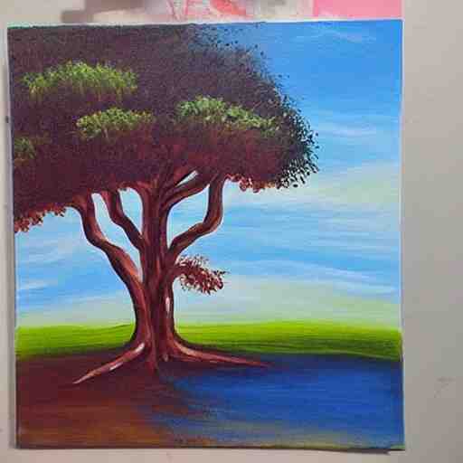 “professional painting of a tree”