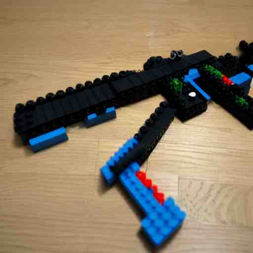 ak - 4 7 made with lego 