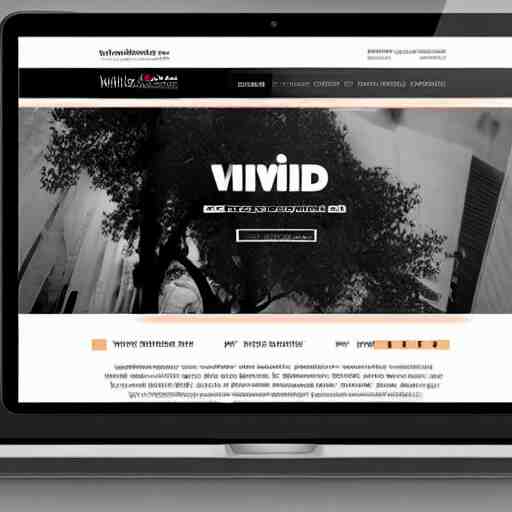 website design vivid concept 