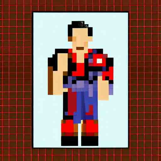 Terry Bogard, Pixel Art