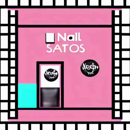 logo of a nail salon 