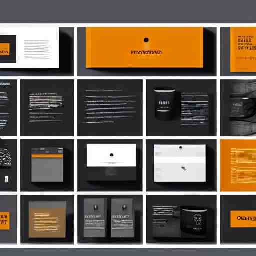 brand identity guidelines overview, big tech company, studio lighting 