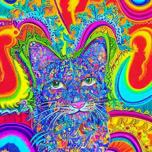 an incredibly detailed masterpiece collaborative painting by Lisa Frank, ornate, detailed, high resolution, wow!, intricate