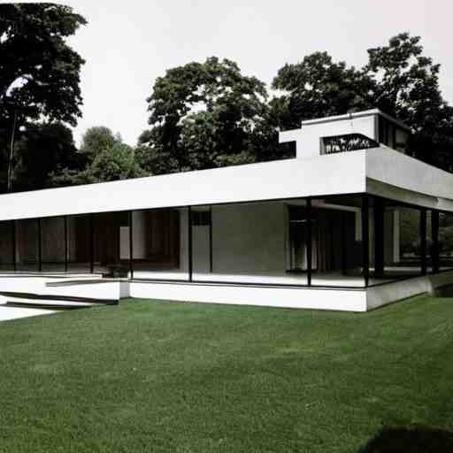 house designed by ludwig mies van der rohe 