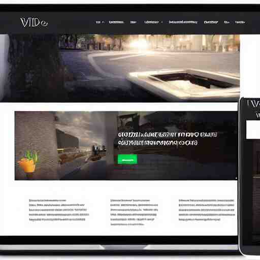 website design vivid concept 