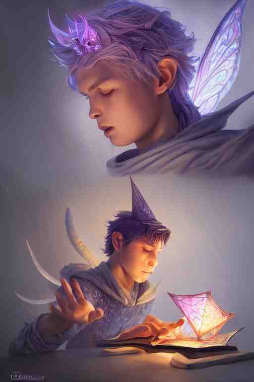 legendary fairy prince wizard cast a spell, highly detailed, d & d, fantasy, highly detailed, digital painting, trending on artstation, concept art, sharp focus, illustration, global illumination, ray tracing, realistic shaded, art by artgerm and greg rutkowski and fuji choko and viktoria gavrilenko and hoang lap 