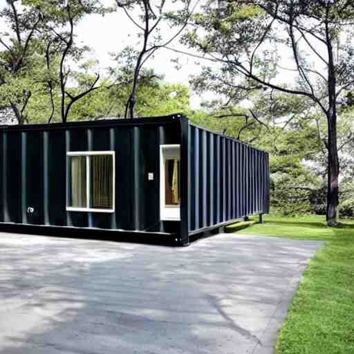 luxury! shipping container! house!!! designed by ludwig mies van der rohe! 