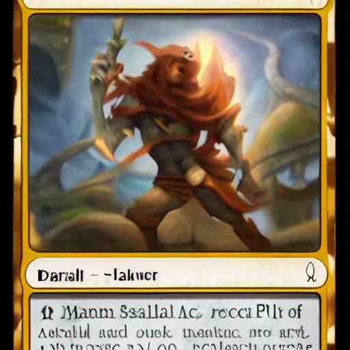 a magic card of a normal plain usual regular pebble 