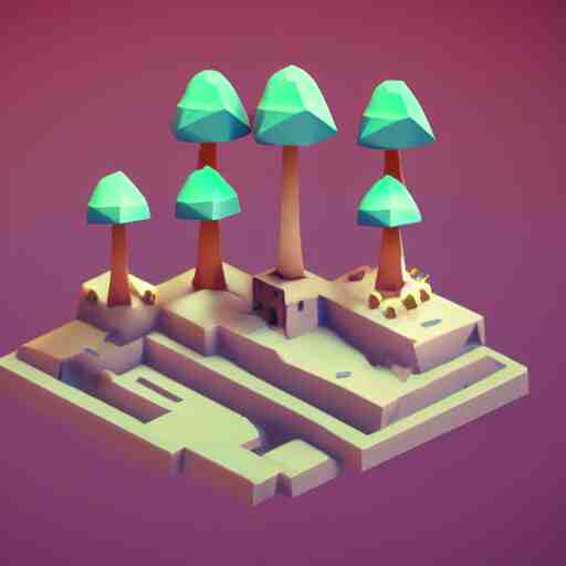 a cute little matte low poly isometric mushroom, lat lighting, soft shadows, trending on artstation, 3d render, monument valley, fez video game,