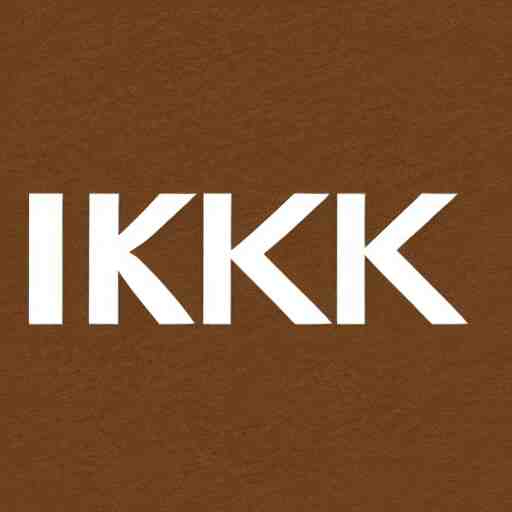 Logo k d minimalist