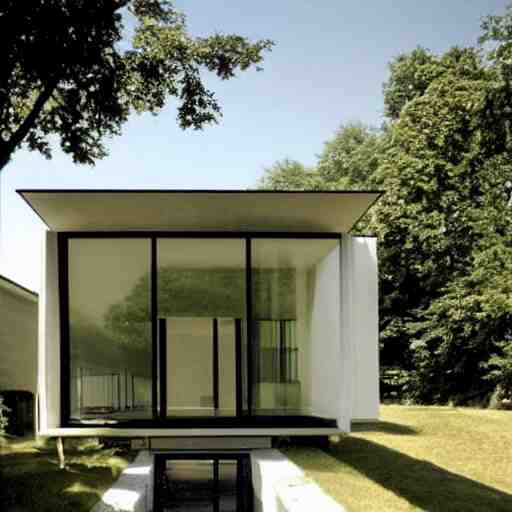 house designed by ludwig mies van der rohe 