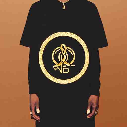 golden luxury fw blessah logo, 