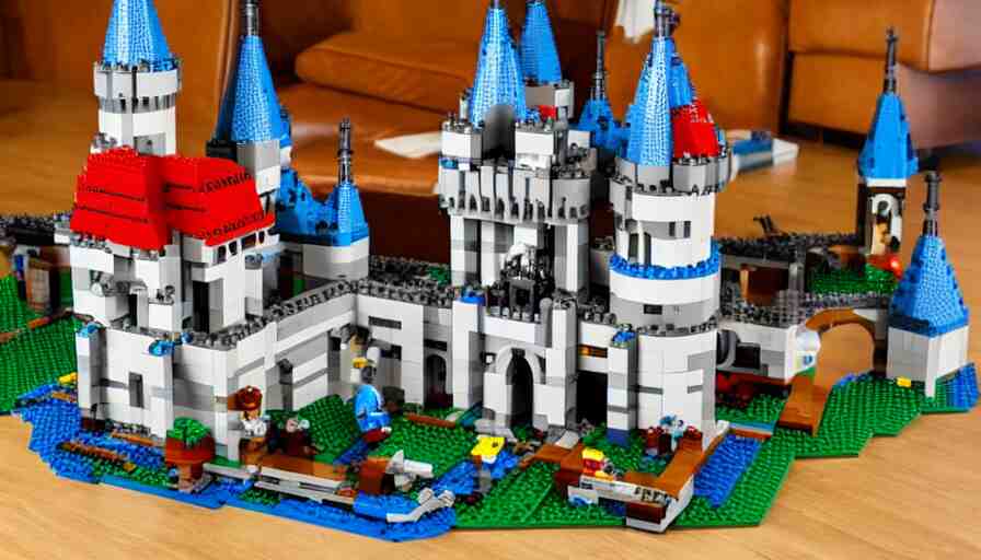 lego castle, 8K