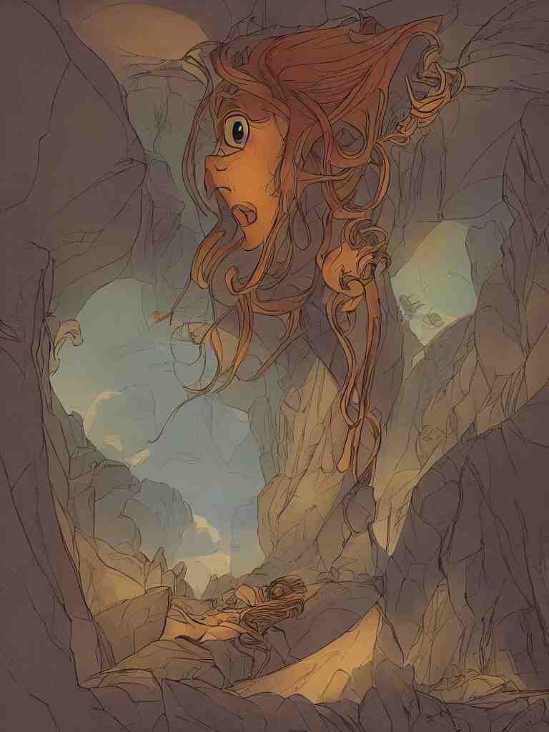 guilt by disney concept artists, blunt borders, golden ratio 