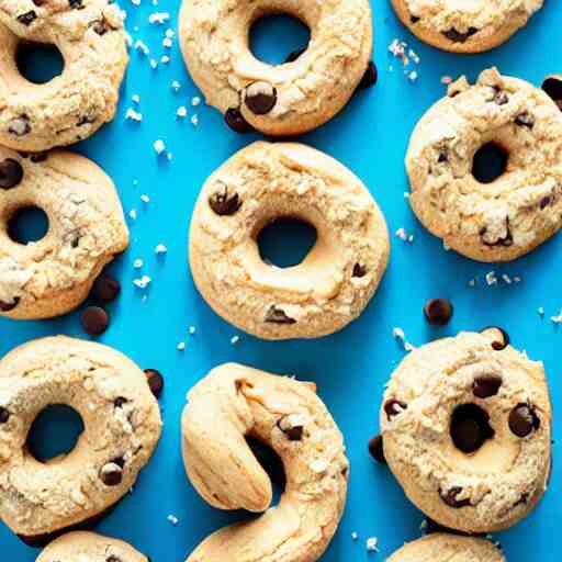 cookie monster donuts 