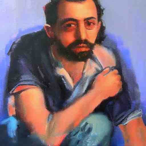 Barış Özcan, oil painting YouTube