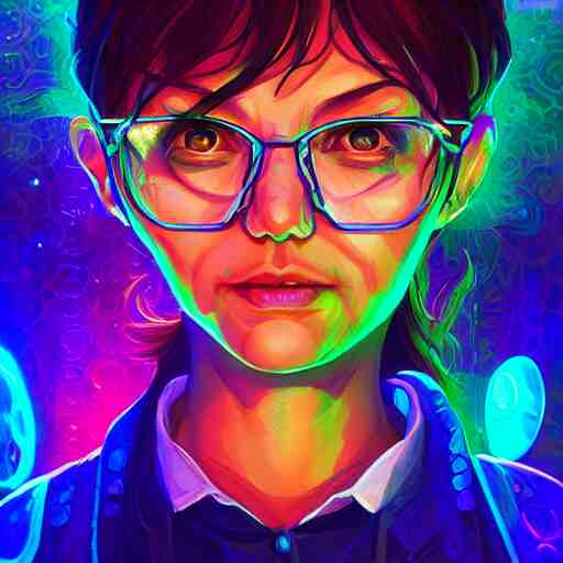 skill magic geek inside matrix deepdream radiating a glowing aura stuff loot legends stylized digital illustration video game icon artstation lois van baarle, ilya kuvshinov, rossdraws, 