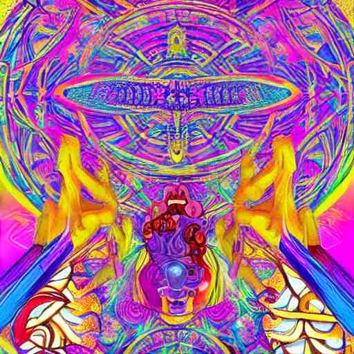 greek gods, dmt, acid, psychedelics, vibrant colours, trippy 