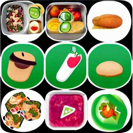 a whatsapp stickers pack of lunch time, 