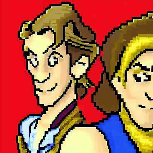 pixel art 8 bit guybrush threepwood, trending on artstation 