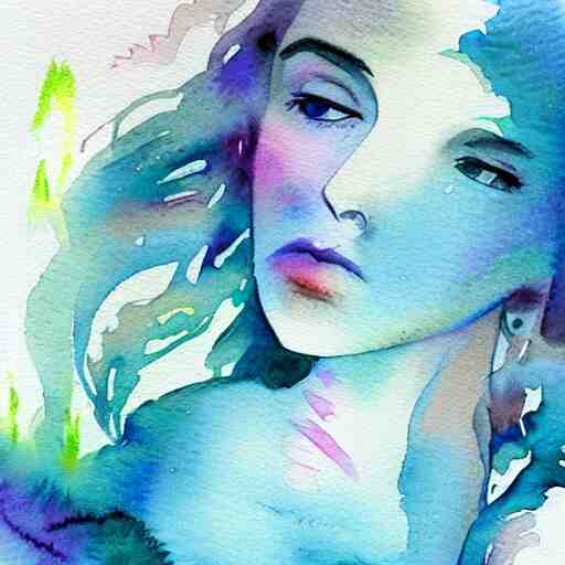 dreaming in watercolor, trending on artstation, award winning 