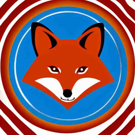 logo for evil corporation that involves foxes 