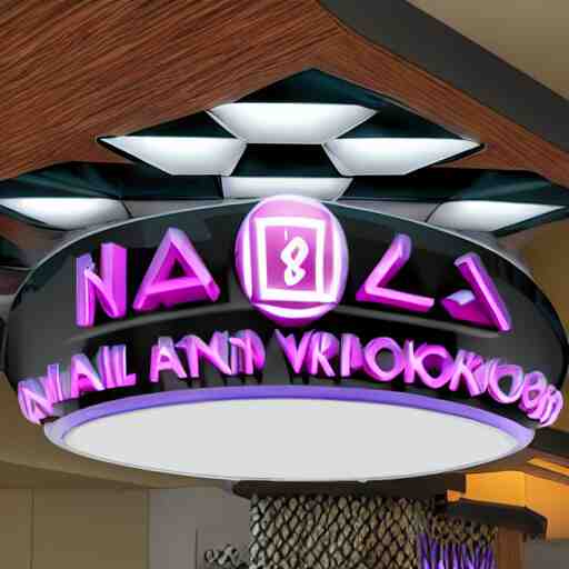 logo of a nail salon 