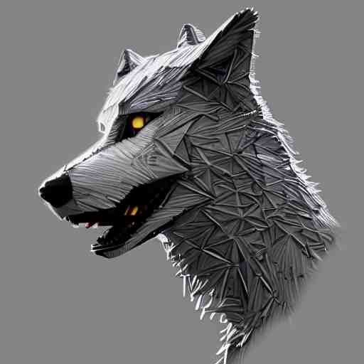 a robotic wolf smoking a cigarette vibrant lighting, elegant, highly detailed, smooth, sharp focus, illustration, beautiful, geometric, trending on artstation, full body, cinematic, artwork by borovikovsky 