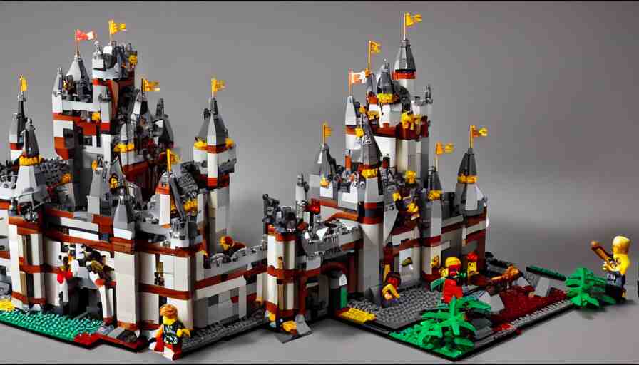 lego castle, 8K