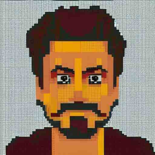 robert downey jr made out of lego, 