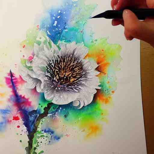 water color art on paper,, highly detailed, artstation, masterpiece, award - winning, 