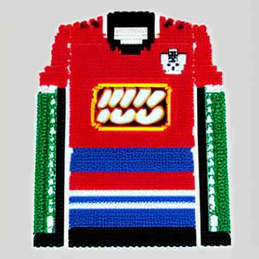 New Jersey made from lego bricks