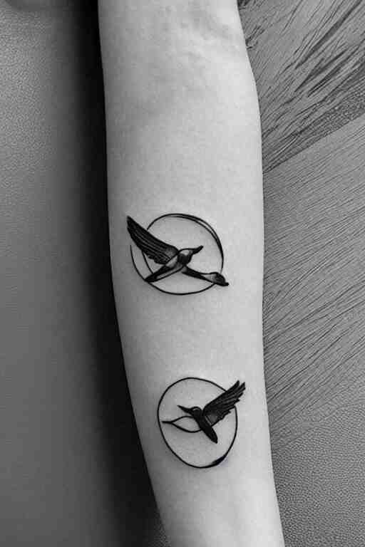 easy hunger games tattoo ideas