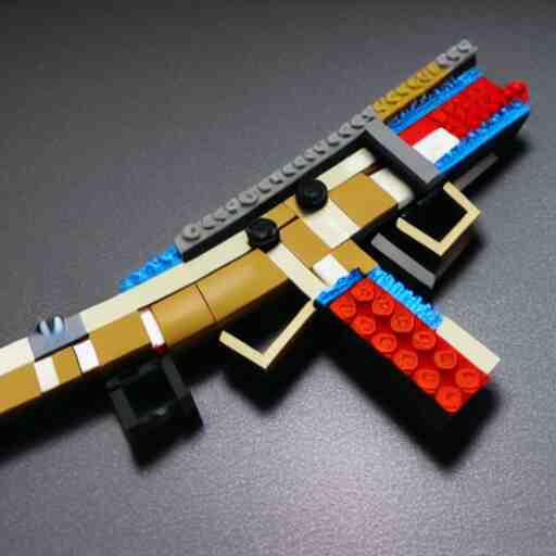 ak - 4 7 made with lego 