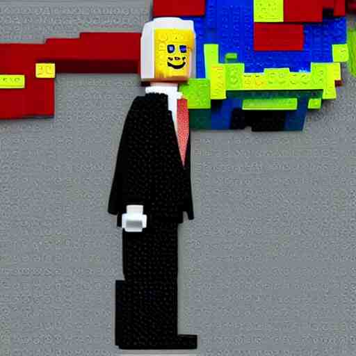 joe biden made of lego