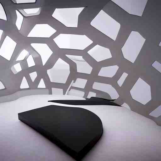 room designed by zaha hadid 