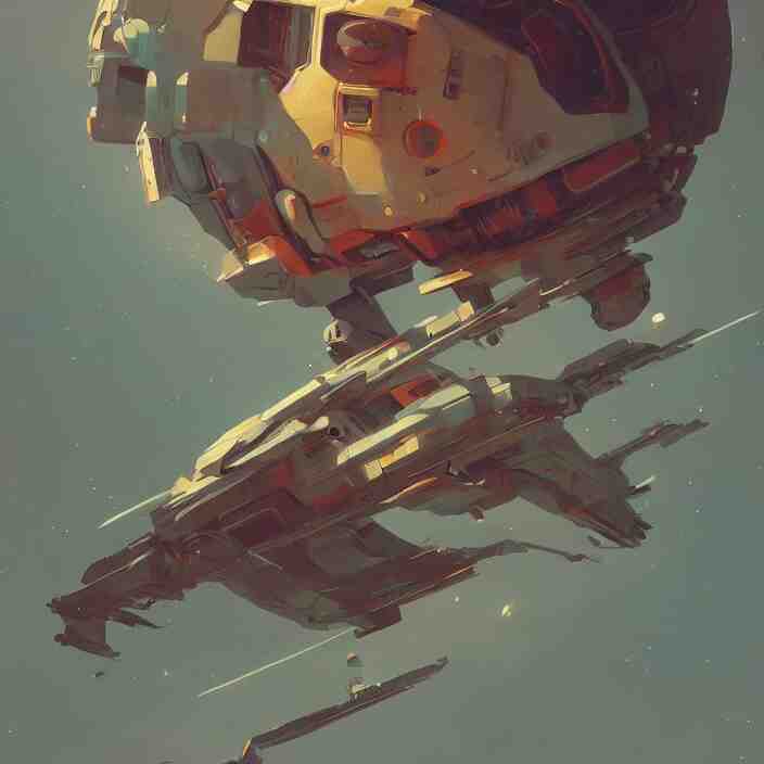 a beautiful portrait painting of an spaceship by sergey kolesov and pascal blanche and greg rutkowski andsachin teng. in style of digital art. colorful comic, symmetry, hyper detailed. octane render. trending on artstation 