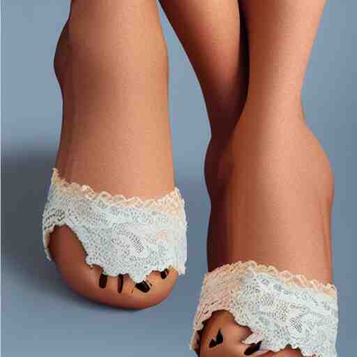 fotorealistic onion lingerie, on feet, human feet, high detail 