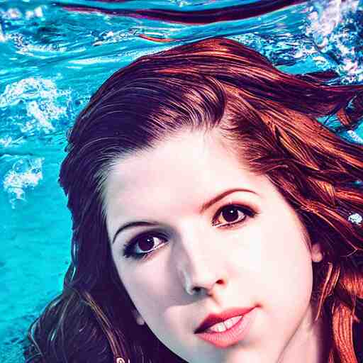 underwater portrait of anna kendrick, canon, 7 0 mm 