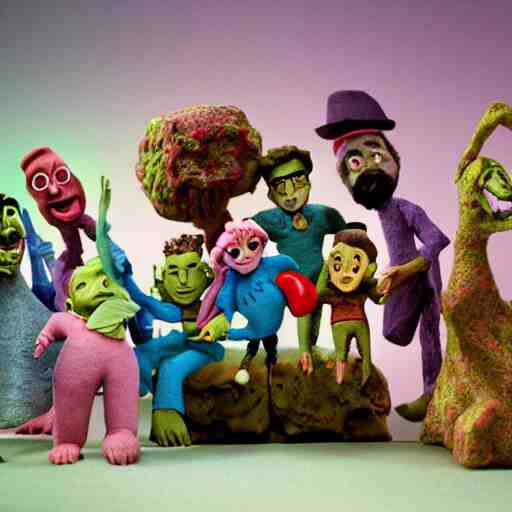 The 4th dimension as claymation